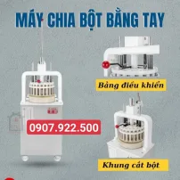 M&aacute;y chia bột bằng tay 36 phần - M&aacute;y dập bột tay