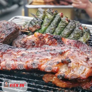Bánh mì sườn nướng