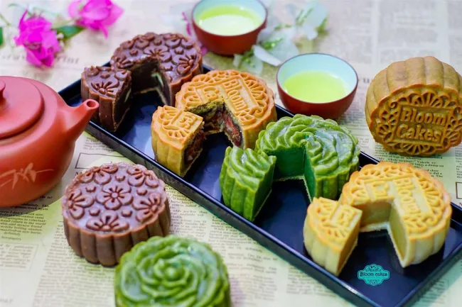 Máy dập tạo hình bánh trung thu Kiến An - Hình ảnh 5