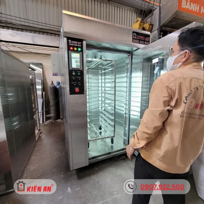 Lò bánh mì xoay đối lưu Kiến An - Hình ảnh 2