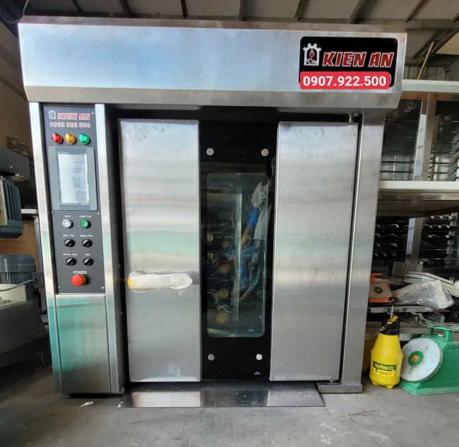 Lò bánh mì 8 khay xoay Kiến An - Hình ảnh 3