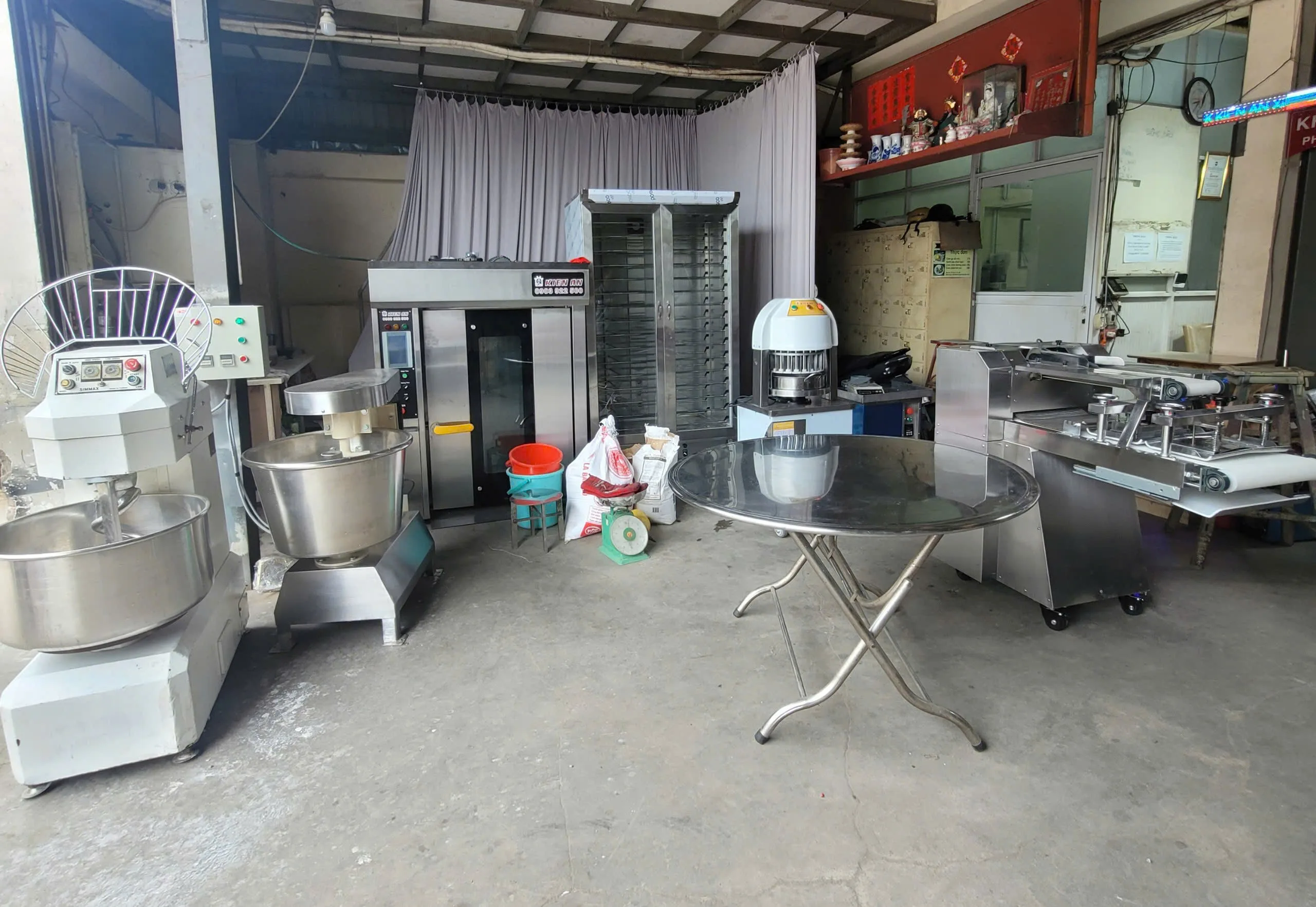 Lò nướng bánh mì Kiến An xuất khẩu