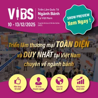 Triễn lãm quốc tế ngành bánh tại Việt Nam