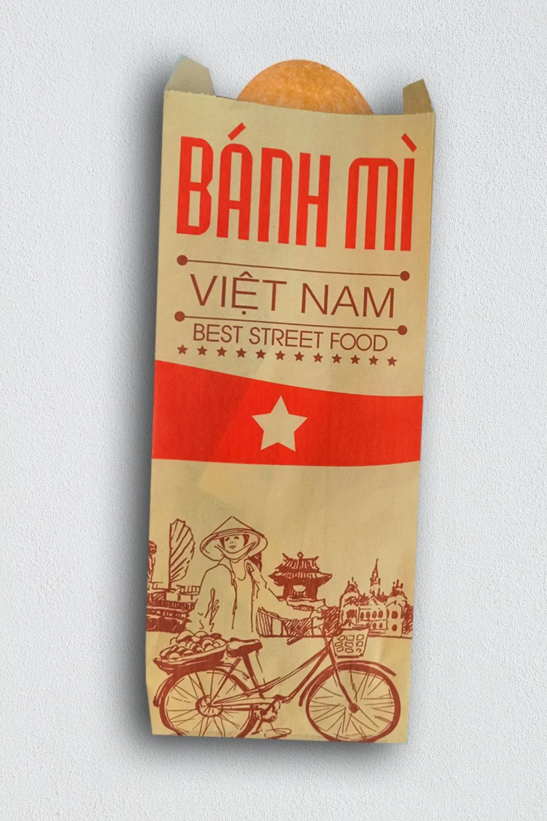 Túi giấy bánh mì Việt Nam - Ảnh 4