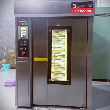 L&ograve; b&aacute;nh m&igrave; 10 khay 2 chức năng điện v&agrave; dầu Diesel