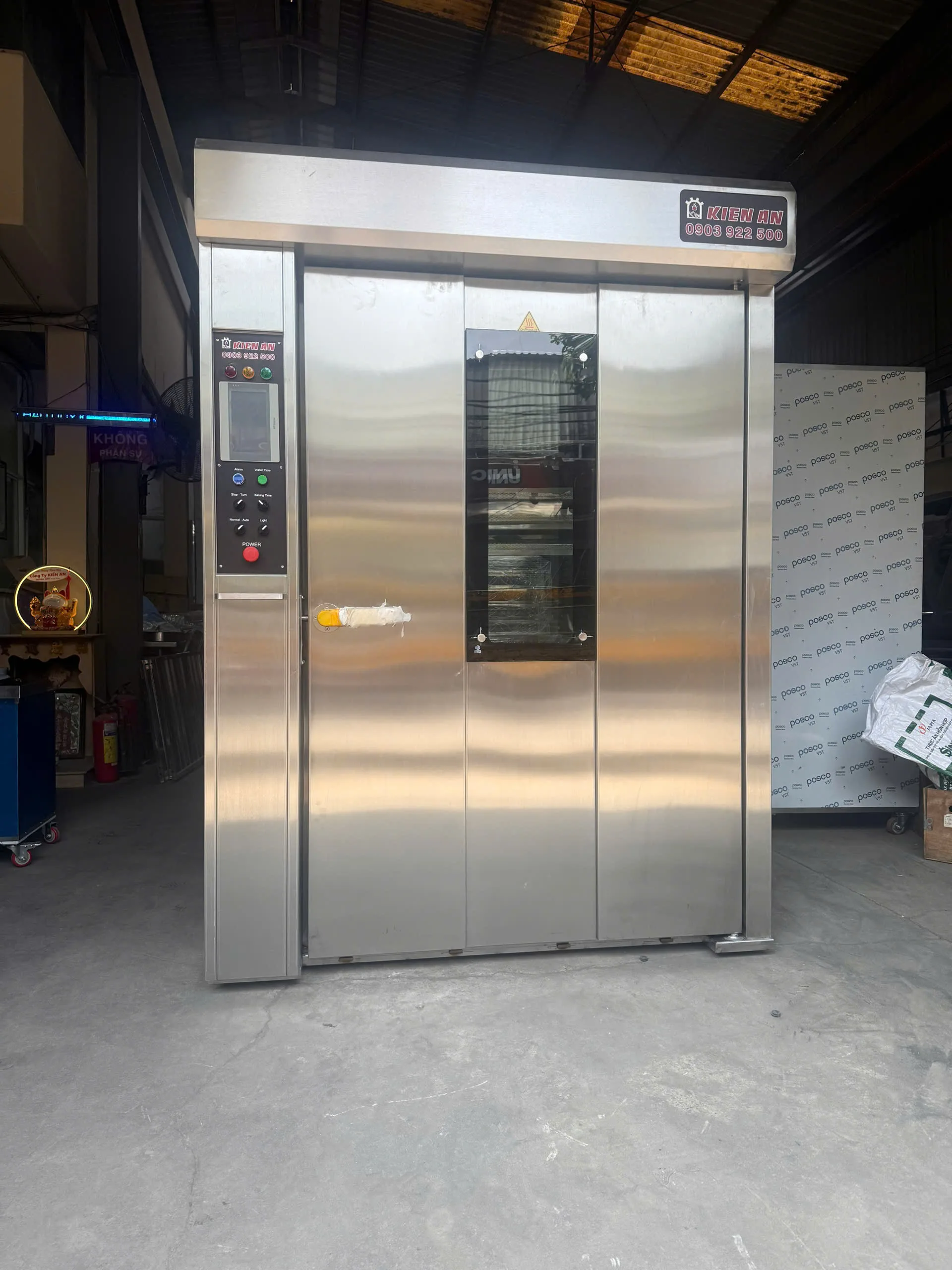 Lò bánh mì xoay 32 khay - Ảnh 3